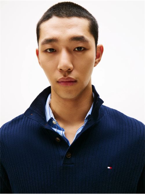 Maglione di cotone di Pima TOMMY HILFIGER | MW0MW40447DW5